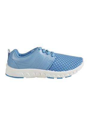 blue lace-up sports shoes - 15977727 - Standard Image - 2