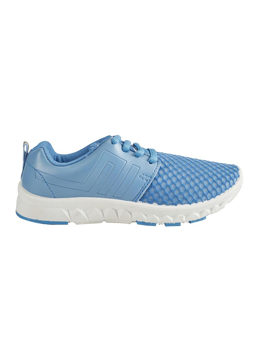 blue lace-up sports shoes - 15977727 - Zoom Image - 2