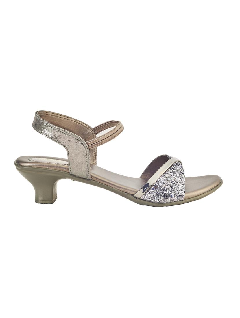 silver back strap sandals - 15977769 - Zoom Image - 2