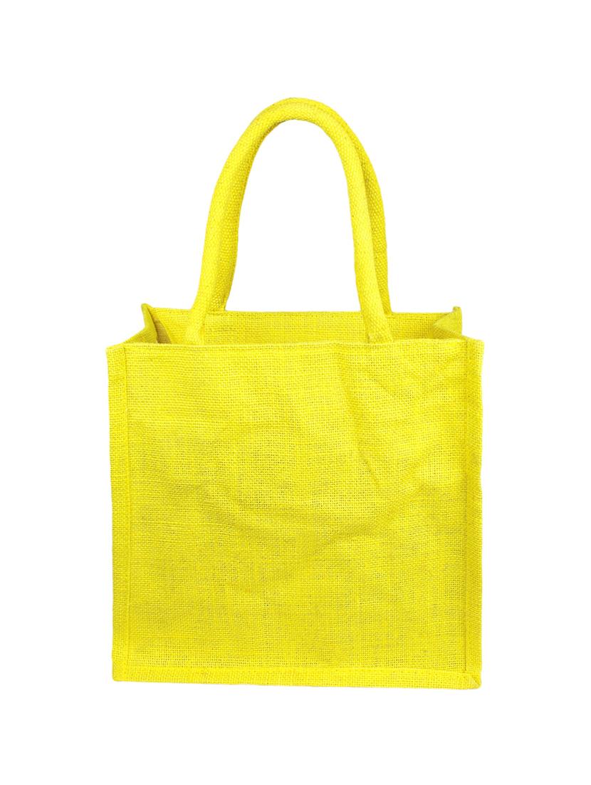 yellow jute messenger shopping bag - 15978525 - Zoom Image - 2