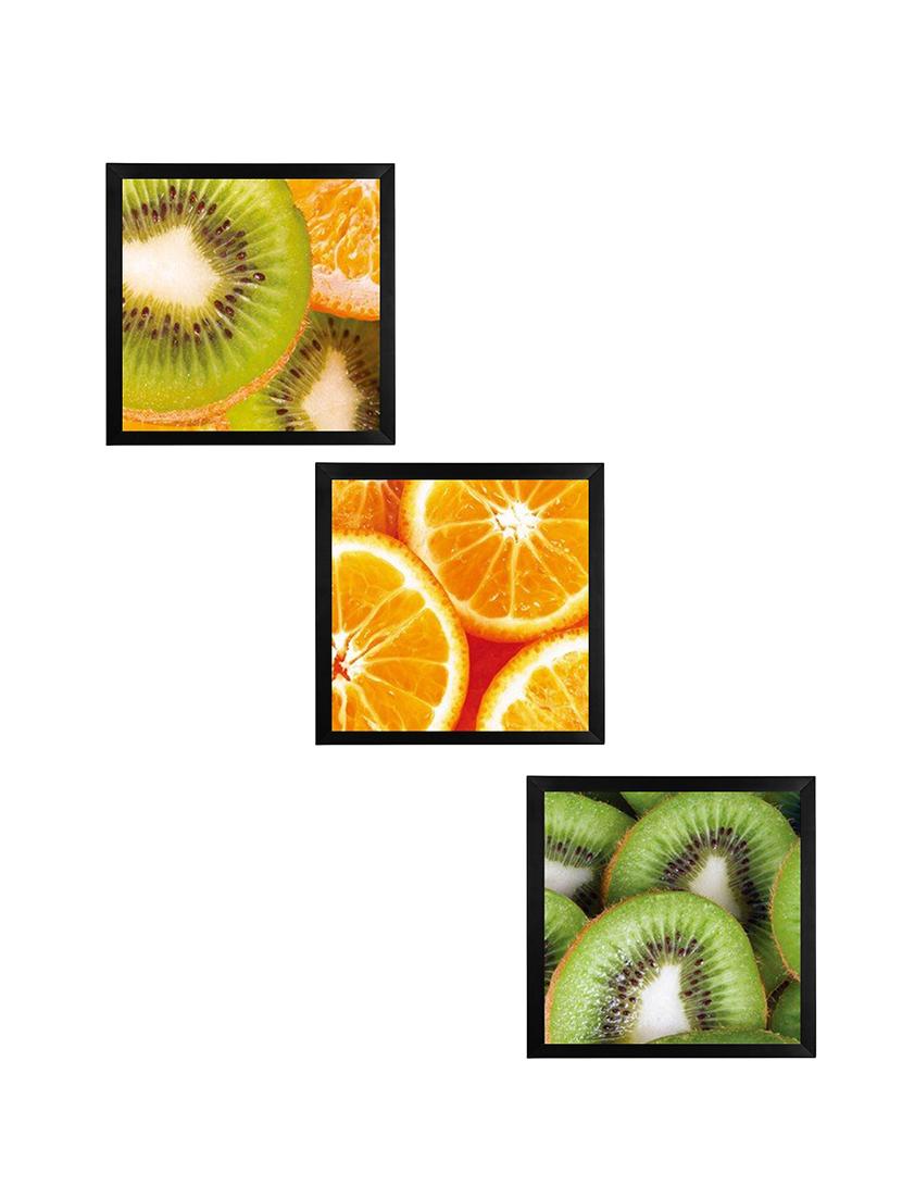 lemon wall painting | digital wall painting (12x12 inch, set of 3) - 15979067 - Zoom Image - 2