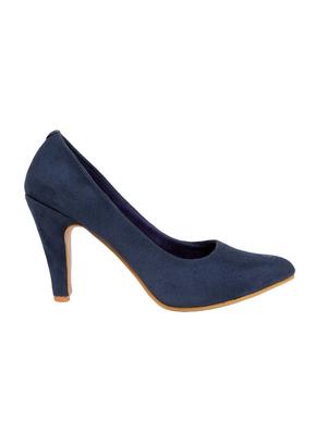 blue slip on pumps - 15979111 - Standard Image - 2