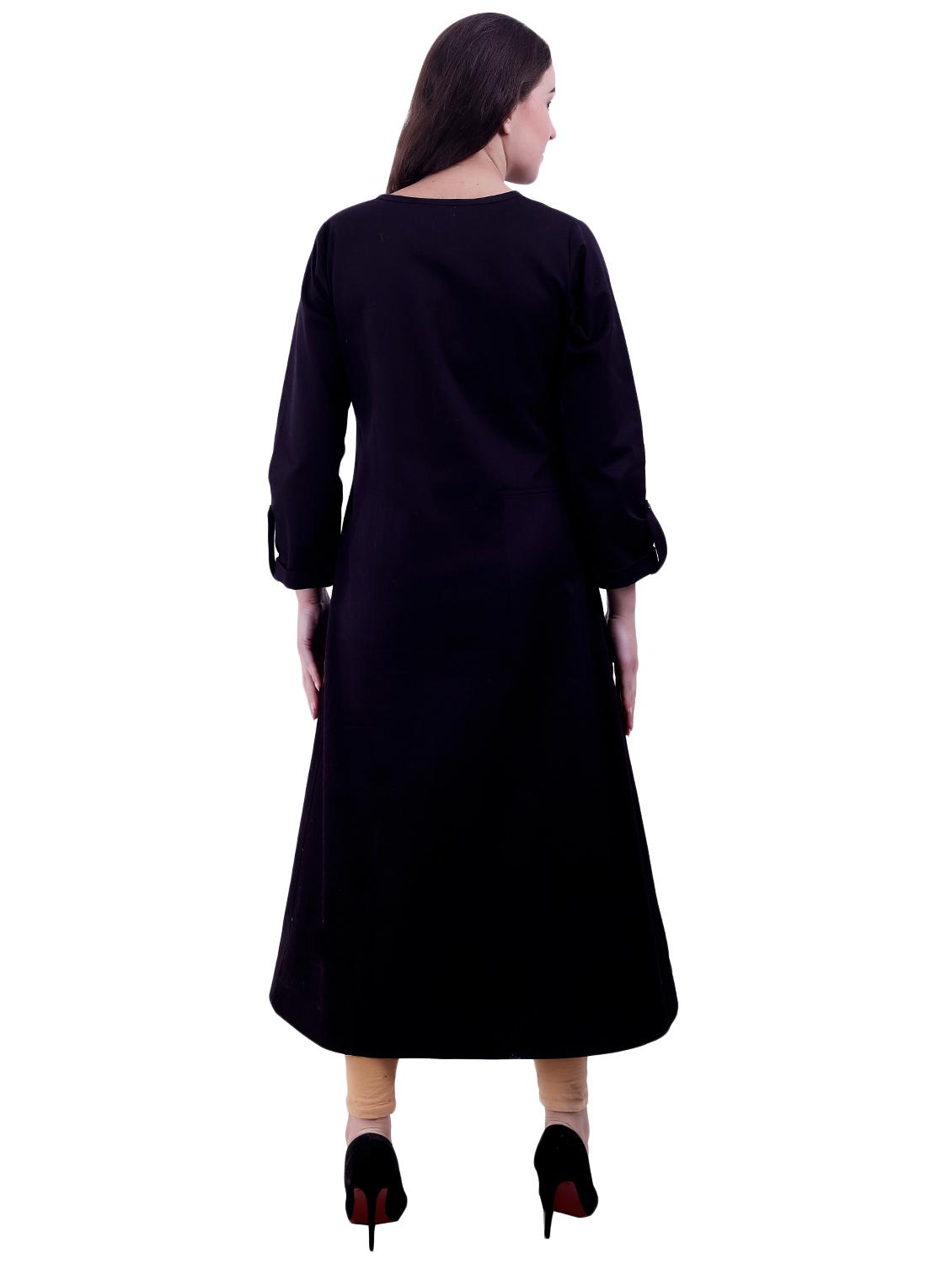 embroidered a-line dress - 15981455 - Zoom Image - 2