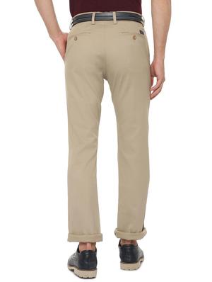 beige cotton chinos - 15981595 - Standard Image - 2