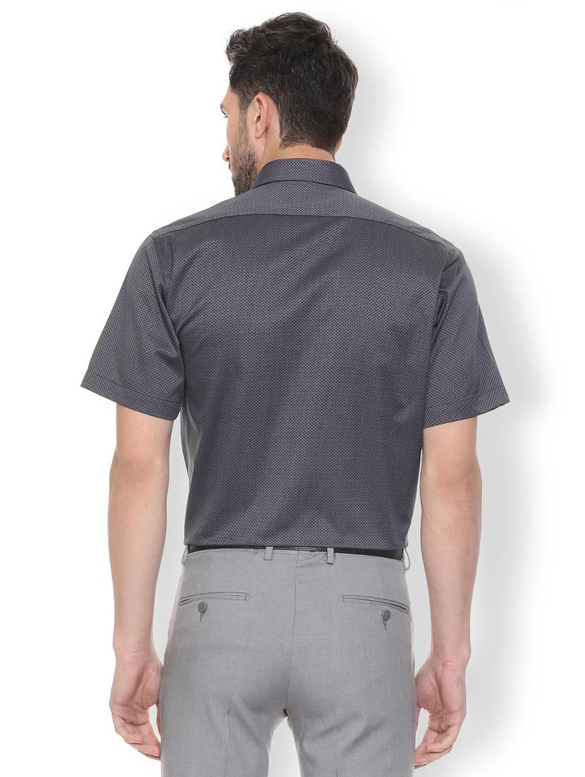 black cotton formal shirt - 15982084 - Zoom Image - 2