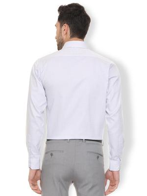 grey cotton formal shirt - 15982151 - Standard Image - 2