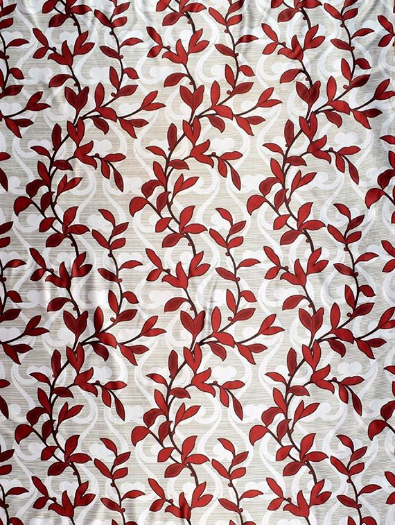 2 Pieces Maroon Door Curtains - 15984155 - Zoom Image - 2