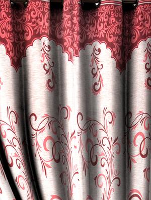 Set of 2 Polyester Door Curtains - 15984189 - Standard Image - 2