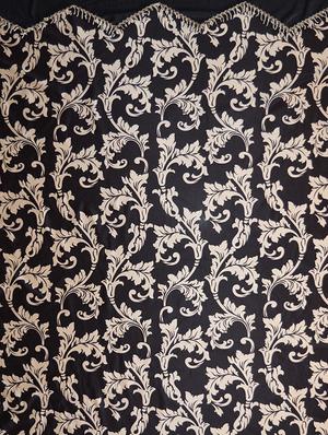 set of 2 polyester door curtains - 15984294 - Standard Image - 2