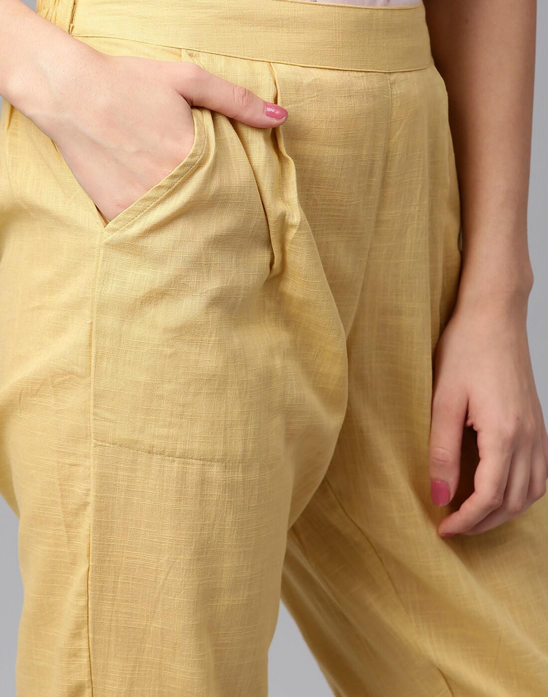 ankle length pleated trouser - 15987656 - Zoom Image - 5