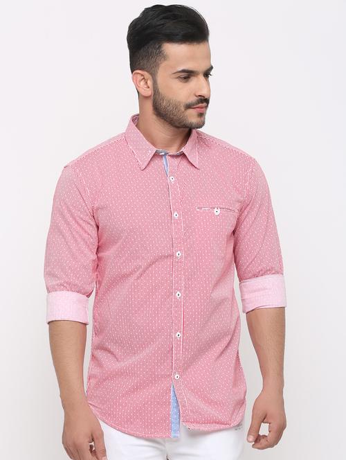 red striped casual shirt - 15988335 - Standard Image - 1
