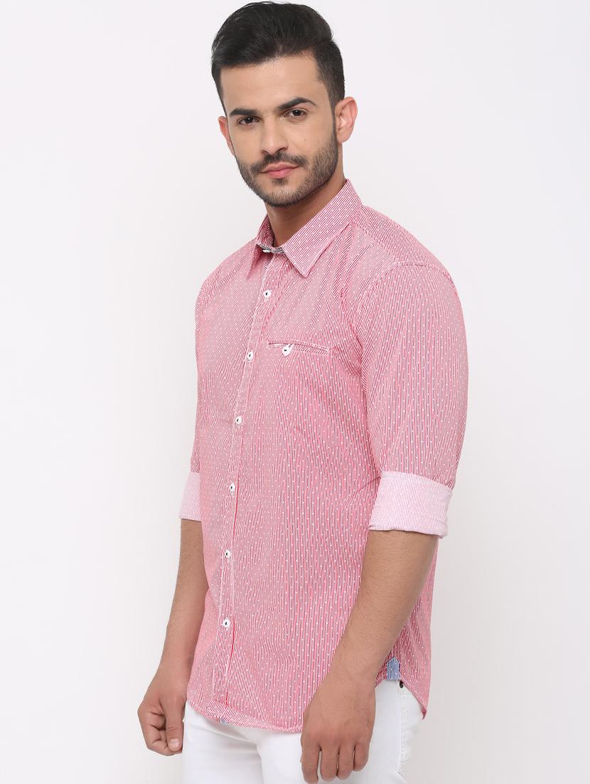 red striped casual shirt - 15988335 - Zoom Image - 2