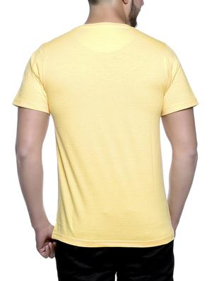 yellow typographic tshirt - 15988503 - Standard Image - 2