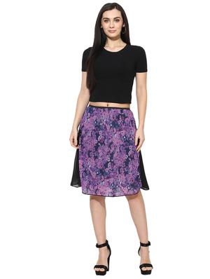 tie knot detail floral a-line dress - 15996483 - Standard Image - 5
