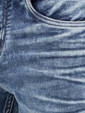 blue cotton washed jeans - 15996933 - Standard Image - 5