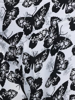 butterfly print flared palazzo - 15997915 - Standard Image - 5