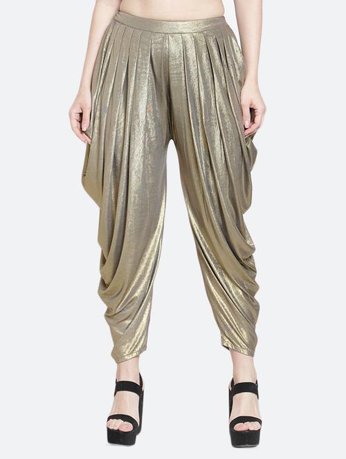 silver dhoti salwar - 15999025 - Very Small Image - 1