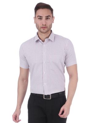 purple polyester blend formal shirt - 15999062 - Standard Image - 5