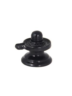 handicrafts paradise metal shiva ling lingam for puja purpose - 2 inch ( golden ) - 15999282 - Standard Image - 2
