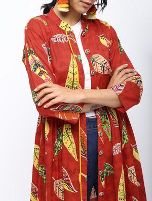 red conversational regular shrug - 15999306 - Standard Image - 5