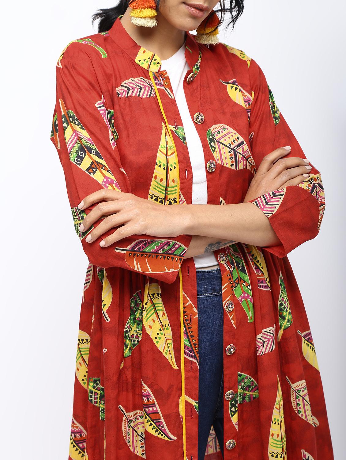 red conversational regular shrug - 15999306 - Zoom Image - 5