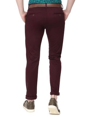 red cotton chinos - 16000843 - Standard Image - 2