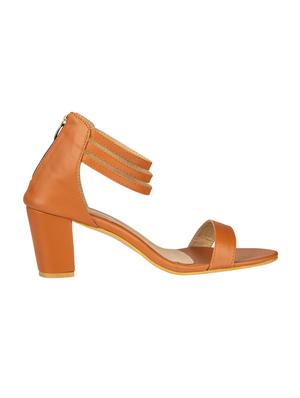 orange closed back sandals - 16001120 - Standard Image - 2