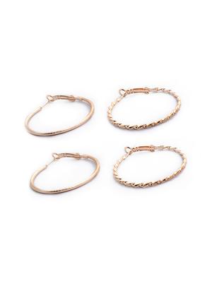 gold metal combo's. earring - 16001133 - Standard Image - 2