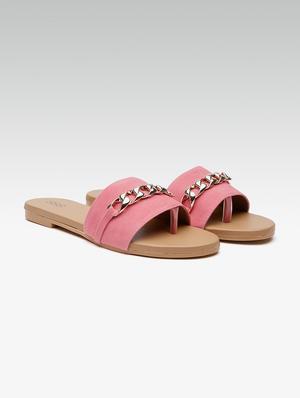 pink toe separator sandals - 16002092 - Standard Image - 2