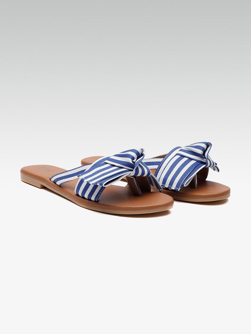 blue toe separator sandals - 16002093 - Zoom Image - 2