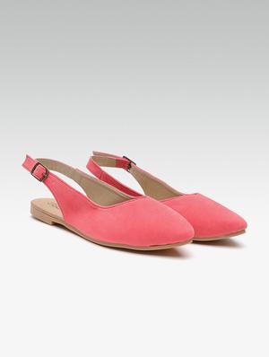 pink back strap sandals - 16002101 - Standard Image - 2
