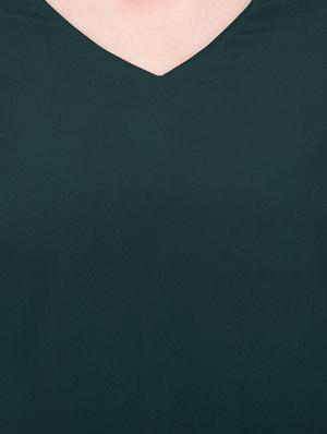 ruffle sleeved sheath dress - 16002871 - Standard Image - 5