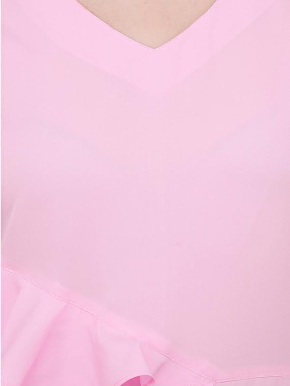 ruffle detail asymmetric dress - 16002875 - Zoom Image - 5
