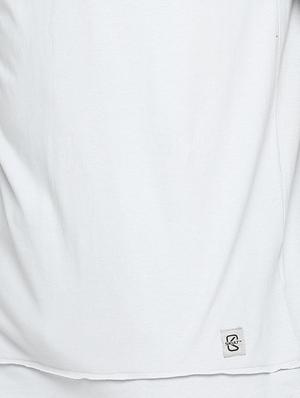 white solid t-shirt - 16003697 - Standard Image - 5