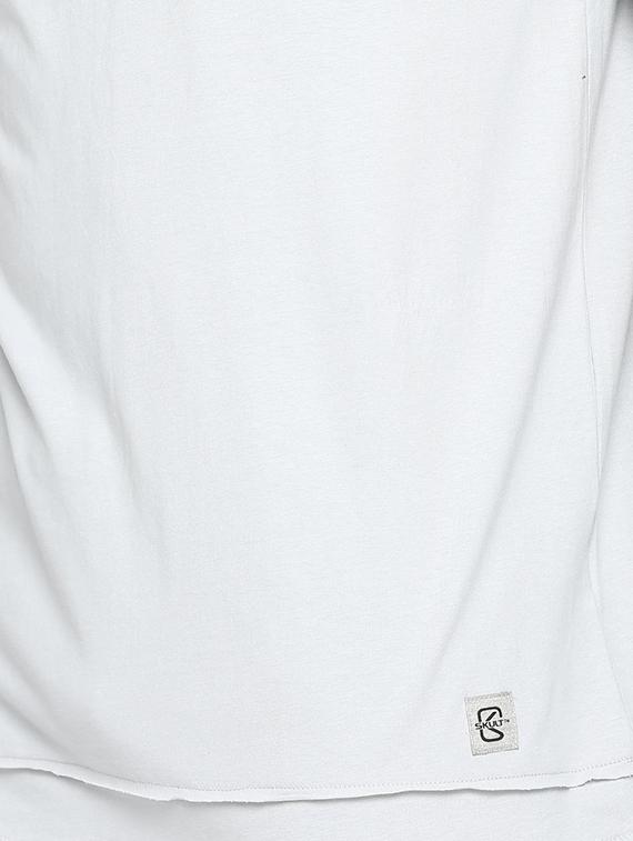 white solid t-shirt - 16003697 - Zoom Image - 5