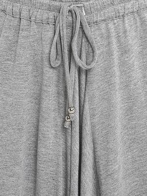 grey harem salwar - 16005136 - Standard Image - 5