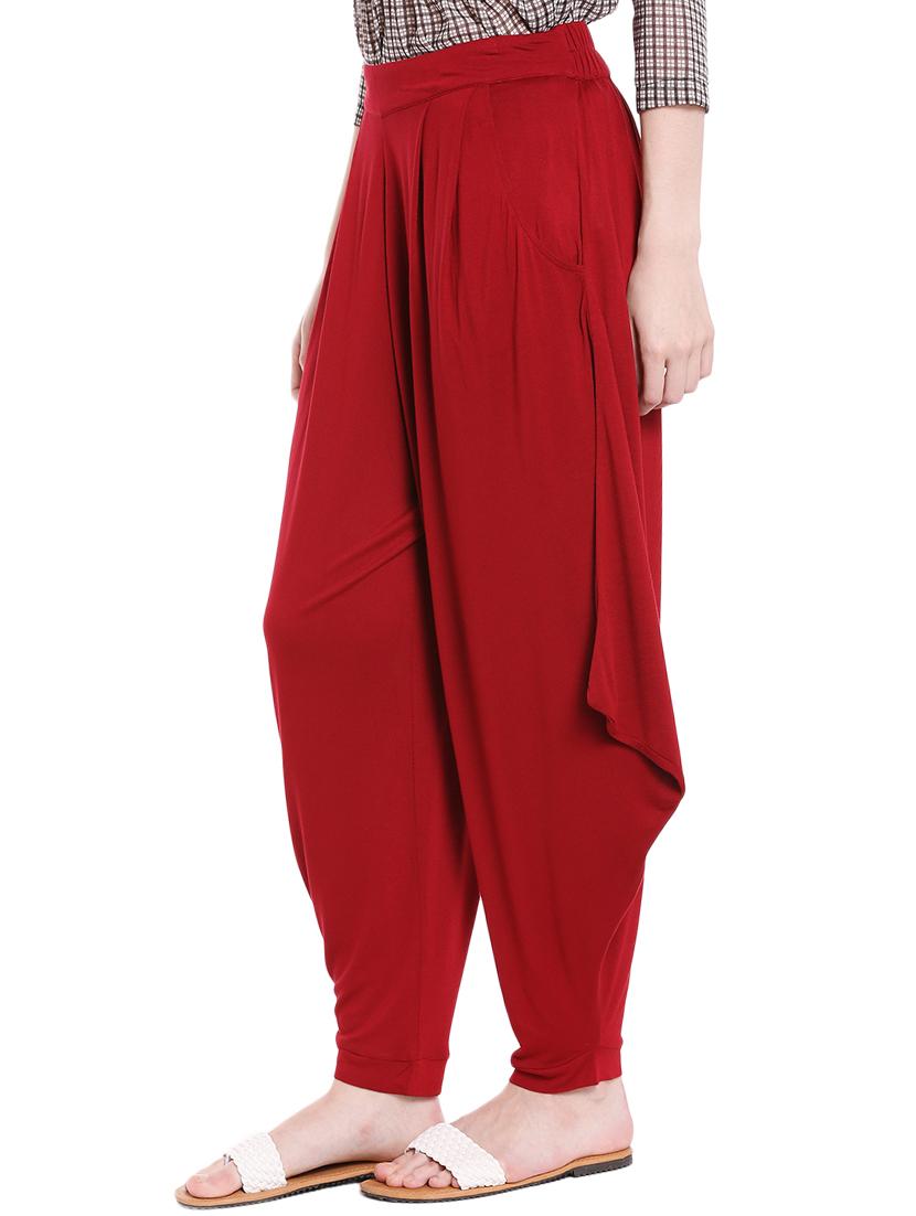 asymmetric solid salwar - 16005550 - Zoom Image - 2