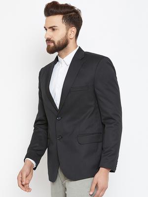 black polyester formal blazer - 16005926 - Standard Image - 2