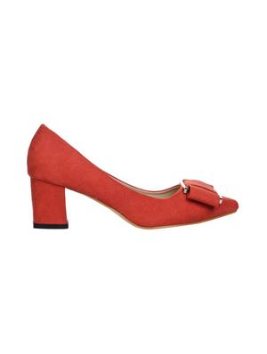 red slip on pumps - 16007319 - Standard Image - 2