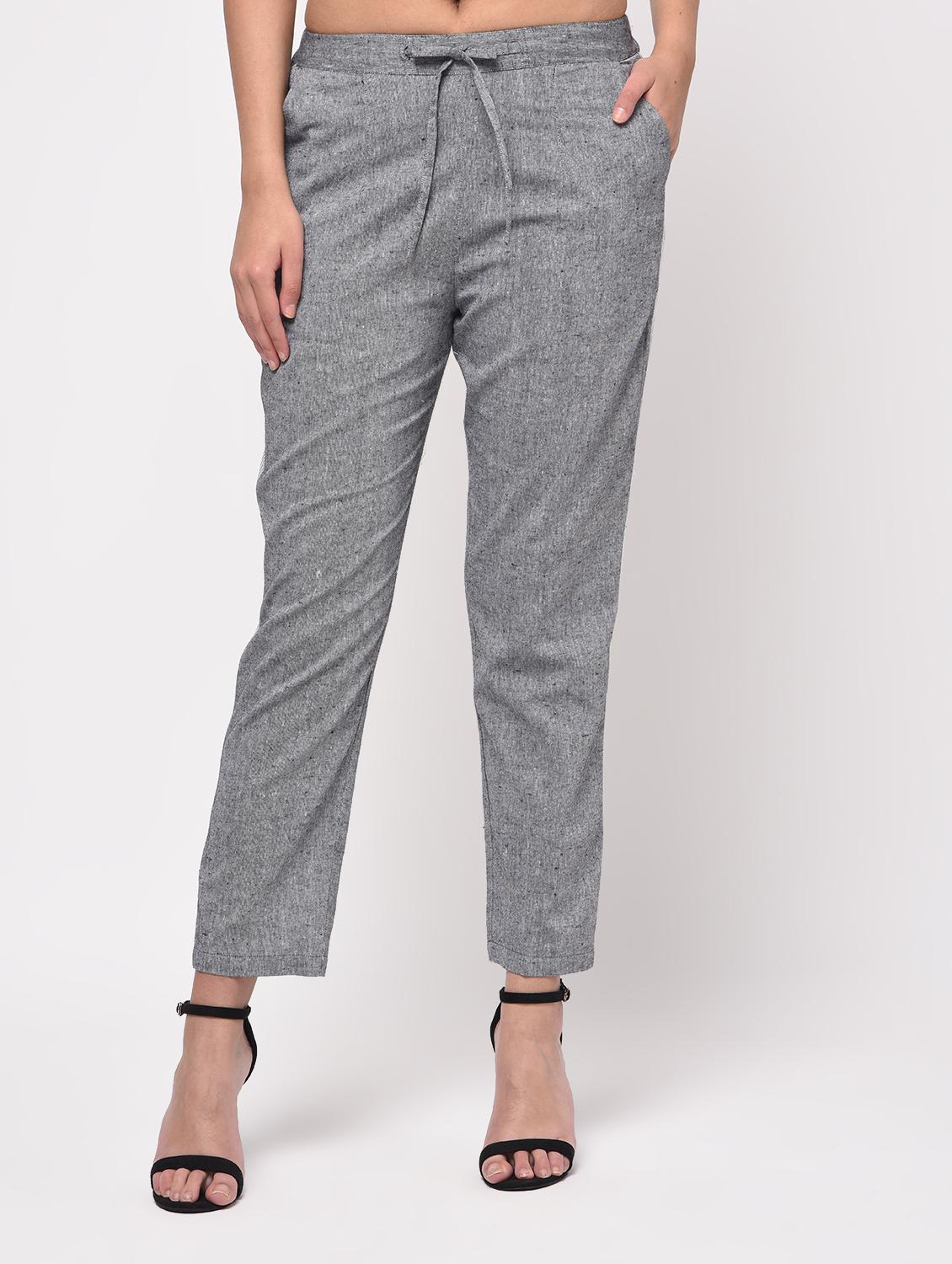 side striped drawstring trouser - 16009766 - Zoom Image - 2