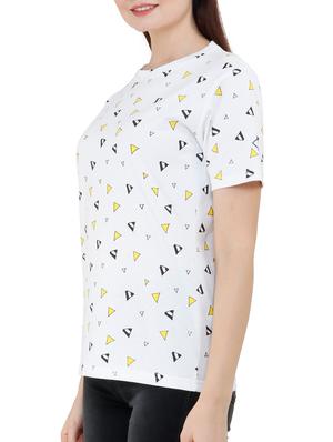 white cotton regular tee - 16011741 - Standard Image - 2
