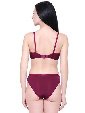 Set of 2 lace detail bra and panty set - 16012303 - Standard Image - 5