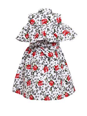 red cotton frock - 16013483 - Standard Image - 2