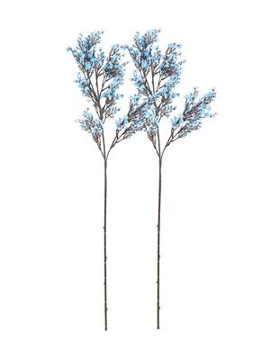 Aapno Rajasthan Plastic Blue Artificial Flowers - 16016410 - Standard Image - 2