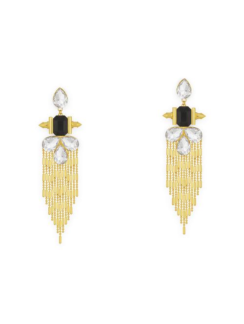 gold metal other earring - 16016833 - Standard Image - 1