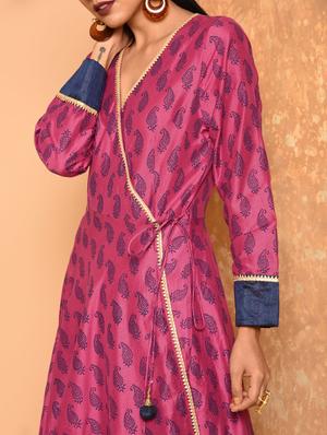 gotta work angrakha ethnic dress - 16017722 - Standard Image - 5