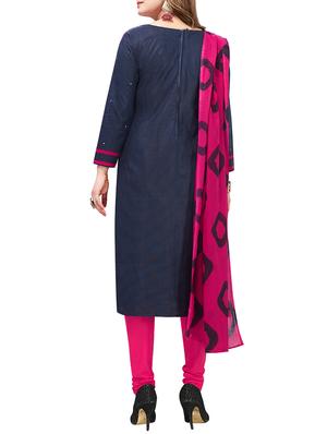 printed unstitched suit - 16021310 - Standard Image - 2