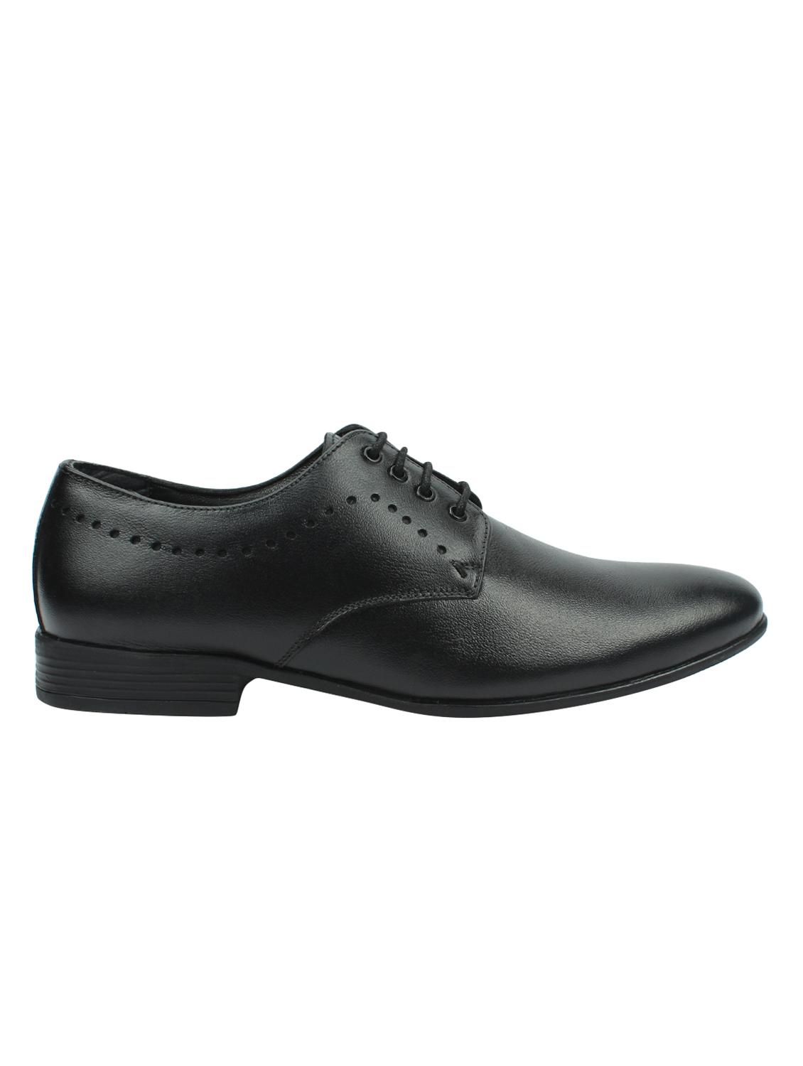 black leather lace-up derbys - 16022660 - Zoom Image - 2