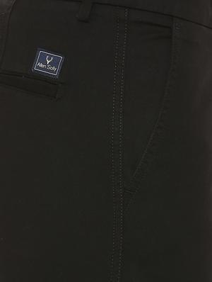 black cotton chinos - 16025648 - Standard Image - 5