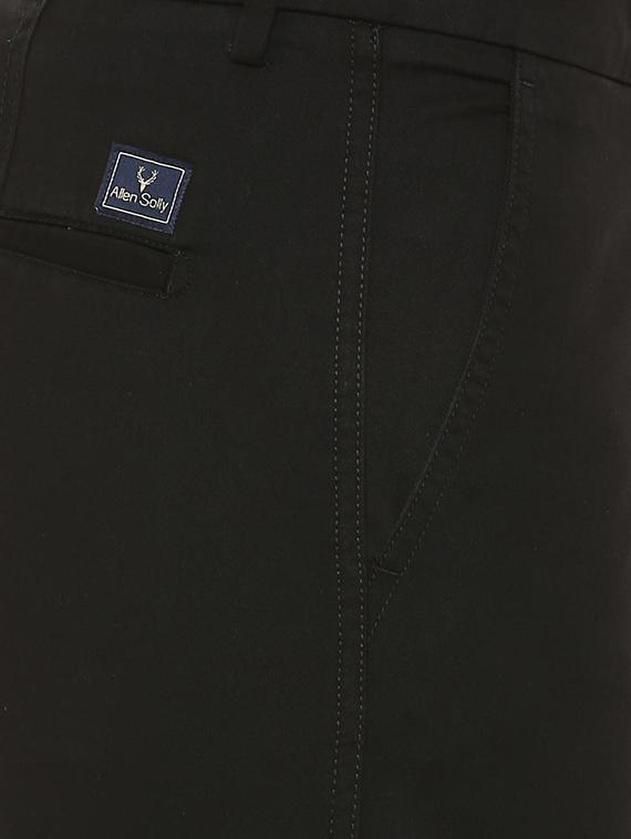 black cotton chinos - 16025648 - Zoom Image - 5